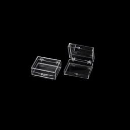 Transparent Bracele Stone Jewelry Organizer Box Badge Storage Cover Box DIY Card Case Home Accessory Container Beads Coin Box