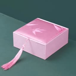 Vintage Tassel Jewelry Box Bangle Bracelet Necklace Earrings Pendant Storage Box High-quality Brocade Jewelry Packaging Box