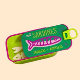 Sardine Tin Jewelry Box 3D Printed Necklace Earring Storage Box Easy Open Lids For Crafts & Packaging Storage