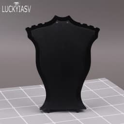 Acrylic Mini Necklace Display Mannequin Pendant Model Jewelry Holder Necklace Showing Stand Rack Earring Showcase