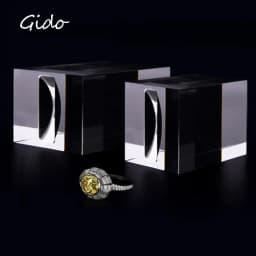 3PCS/Set Acrylic Clear Square Jewelry Holder Photography Props Cosmetics Rings Display Stand Pad Holder Show Rack