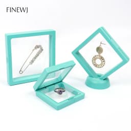 Color PE Membrane Jewelry Display Suspended Stand Holder Ring Earring Storage Anti-oxidation Bracelet Beads Showcase Elastic Box
