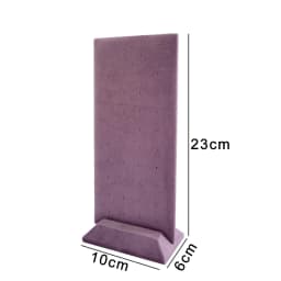 Velvet Earrings Jewelry Display Props 40 Holes Earring Studs Storage Stand Home Counter Display Rack with Multiple Colors