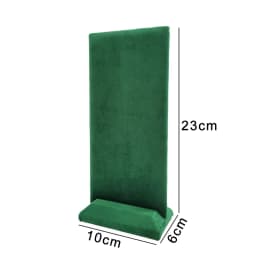 Velvet Earrings Jewelry Display Props 40 Holes Earring Studs Storage Stand Home Counter Display Rack with Multiple Colors