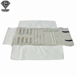 Jewelry Roll Up Bag Organizer Soft Velvet Travel Bags Necklace Earrings Ring Bracelet Carrier Storage Case Bangle Watch Holder