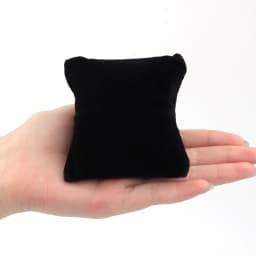 Jewelry Pillow Stand Velvet PU Leather Holder Organizer Bracelet Case Bangle Anklet Watch Display Photography Prop Wholesale