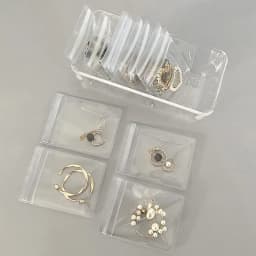 20pcs Transparent PVC Jewelry Pouches Bag Anti-Oxidation Zip Lock Storage Bag for Earring Ring Necklace Display Retail Packaging