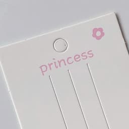 50PCS  Fashion Hair Clip Holder Blank Hair Clip Paper Cards Hair Accessories Jewelry Display Card Headwear Packaging Card