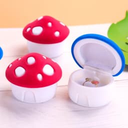 1 pcs Delicious food style Velvet Jewelry Box Wedding Engagement Ring Box for Earrings Necklace jewelry packing box