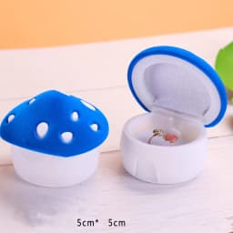 1 pcs Delicious food style Velvet Jewelry Box Wedding Engagement Ring Box for Earrings Necklace jewelry packing box