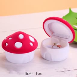 1 pcs Delicious food style Velvet Jewelry Box Wedding Engagement Ring Box for Earrings Necklace jewelry packing box