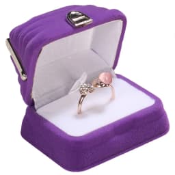1 pcs Delicious food style Velvet Jewelry Box Wedding Engagement Ring Box for Earrings Necklace jewelry packing box