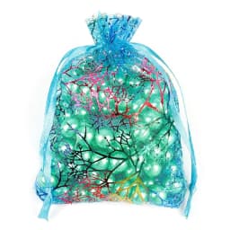 Wholesale 10/20/50Pcs Drawstring Organza Bags White Colorful Jewelry Packaging Bags Wedding Party Jewelry Beads Gift Pouches