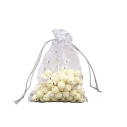 1000pcs/Lot 7x9 9x12 Cm Moon Stars Organza Jewelry Bags Butterfly Drawstring Gift Pouches Gift Packaging Bags Christmas Gift Bag