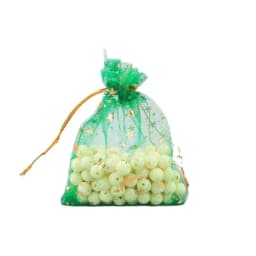 1000pcs/Lot 7x9 9x12 Cm Moon Stars Organza Jewelry Bags Butterfly Drawstring Gift Pouches Gift Packaging Bags Christmas Gift Bag