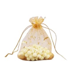 1000pcs/Lot 7x9 9x12 Cm Moon Stars Organza Jewelry Bags Butterfly Drawstring Gift Pouches Gift Packaging Bags Christmas Gift Bag