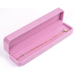 Pink Velvet Octagon Jewelry Box Necklaces Pendants Bracelets Box Rings Earrings Box Jewelry Storage Display Jewelry Package Case