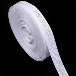 10yards 10/25mm Polyester Ribbon Hot Stamping Printed JUST FOR YOU Ribbon For Handmade Romantic Gift Packaging Wedding Decoratio