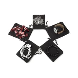 25-1000Pcs/Lot Black Jute Drawstrings Bags Cotton Linen Jewelry Bags Burlap Gift Pouches Wedding Christmas Packaging Gift Bags