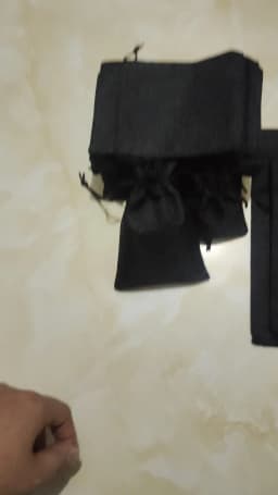 25-1000Pcs/Lot Black Jute Drawstrings Bags Cotton Linen Jewelry Bags Burlap Gift Pouches Wedding Christmas Packaging Gift Bags