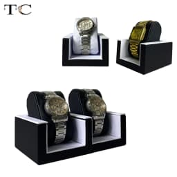 Double Watches Holder Watch Display Stand Bracelet Bangle Organizer Jewelry Pillow for Jewelry Store