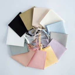 5Pcs Jewelry Microfiber Flap Bag 6x6cm 8x6cm 8x8cm 9x9cm Ring Earring Necklace Pendant Keychain Key Coin Bracelet Organizer Bags