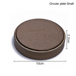 Brown PU Ring Earrings Pendant Necklace Jewelry Display Stand Set Tray Bangle Bracelet Storage Case Holder Organizer Kit