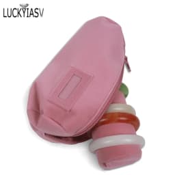 Velvet Jewelry Roll Bag for Bracelet Bangles Watches Great Jewelry Organizer for Travel Mini Storage Jewellery Bag