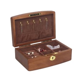 New Wood Jewelry Storage Box Display Earring Rings Box Jewelry Organizer Box Luxury Jewelry Gift Packaging Box Bracelet Package
