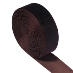 5-10Yards/Roll Velvet Ribbons Wine Red Black Color Single Face Flocking Webbing For DIY Christmas Crafts Wrapping Decoration