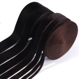 5-10Yards/Roll Velvet Ribbons Wine Red Black Color Single Face Flocking Webbing For DIY Christmas Crafts Wrapping Decoration