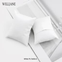 Wholesale Jewelry Pillow Stand Velvet PU Leather Holder Organizer Bracelet Case Bangle Anklet Watch Display Photography Cushion