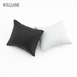 Wholesale Jewelry Pillow Stand Velvet PU Leather Holder Organizer Bracelet Case Bangle Anklet Watch Display Photography Cushion