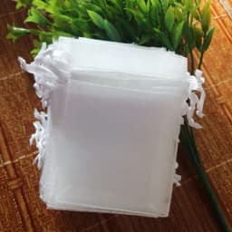 Hot 100pcs/Lot 5x7 7x9 9x12 10x15 Jewelry Drawstring Bags Organza Packaging Bags Wedding Christmas Birthday Gift Packing Pouces