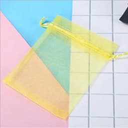 Hot 100pcs/Lot 5x7 7x9 9x12 10x15 Jewelry Drawstring Bags Organza Packaging Bags Wedding Christmas Birthday Gift Packing Pouces