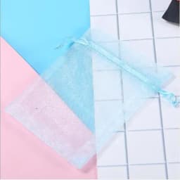 Hot 100pcs/Lot 5x7 7x9 9x12 10x15 Jewelry Drawstring Bags Organza Packaging Bags Wedding Christmas Birthday Gift Packing Pouces