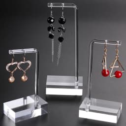 Clear Acrylic Hanging Earring Display Stand Jewelry Showing Case Earring Organizer Earring Holder Jewellery Stands