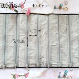 Fashion Black Velvet Zipper Jewelry Roll Bag for Jewellery Ring Earrings Organizer Storage Bag Portable Necklace Display Cases