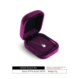 Yinbeini Wedding Ring Box Velvet Jewelry Box Collection Bracelet Necklace Pendant Storage Case Jewelry Display Organizer H030