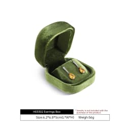 Yinbeini Wedding Ring Box Velvet Jewelry Box Collection Bracelet Necklace Pendant Storage Case Jewelry Display Organizer H030