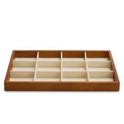 Oirlv Wooden Jewelry Tray Ring Earrings Bracelet Bangle Necklace Tray Solid Wood Jewelry Display Tray Wooden Jewelry Organizer