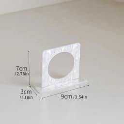 Acrylic White Mannequin Necklace Jewelry Pendant Display Stand Holder Show Decorate Jewelry Set Display Shelf Earring Organizer
