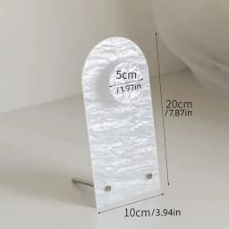 Acrylic White Mannequin Necklace Jewelry Pendant Display Stand Holder Show Decorate Jewelry Set Display Shelf Earring Organizer