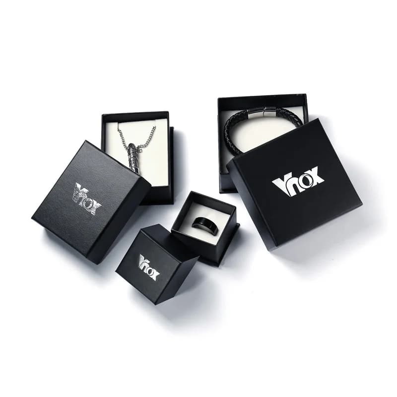 VNOX Brand Ring Box Gift Boxes Wedding Jewelry Package Accessories