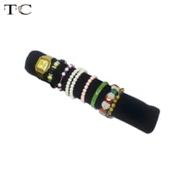 3 Color 32cm Jewelry Roll Bag Jewelry Organizer Bracelets Display Watch Holder Jewellery Storage Tube Wholesale