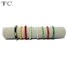 3 Color 32cm Jewelry Roll Bag Jewelry Organizer Bracelets Display Watch Holder Jewellery Storage Tube Wholesale