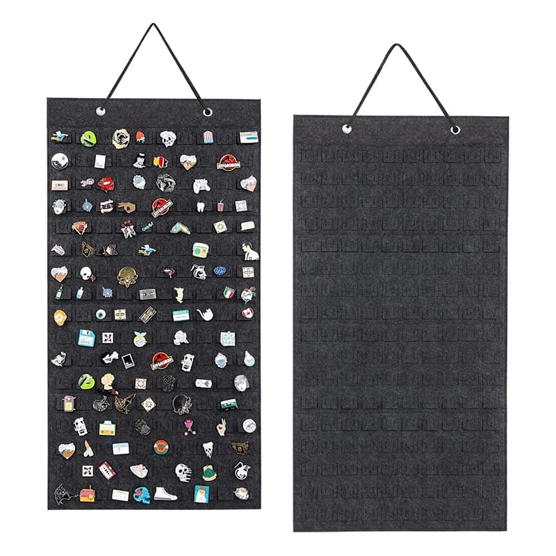 Earrings Hanging Organizer Wall Earring Holder Soft Felt Hanger For Jewelry Necklace Earring Ring Stud Display Holder