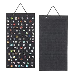 Earrings Hanging Organizer Wall Earring Holder Soft Felt Hanger For Jewelry Necklace Earring Ring Stud Display Holder