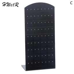 Fashion Portable Earrings Ear Studs Holder Jewelry Display Holders Earring Showcase Organizer Stand Storage Rack