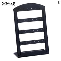 Fashion Portable Earrings Ear Studs Holder Jewelry Display Holders Earring Showcase Organizer Stand Storage Rack
